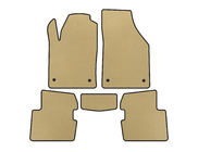 Dodge Dart 2012-2017 Tapis de sol EVA (SD, Beige) photo 1