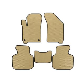 Tapis de sol EVA (2011-2020, 7 places, Beige) Dodge Journey 2008-2020