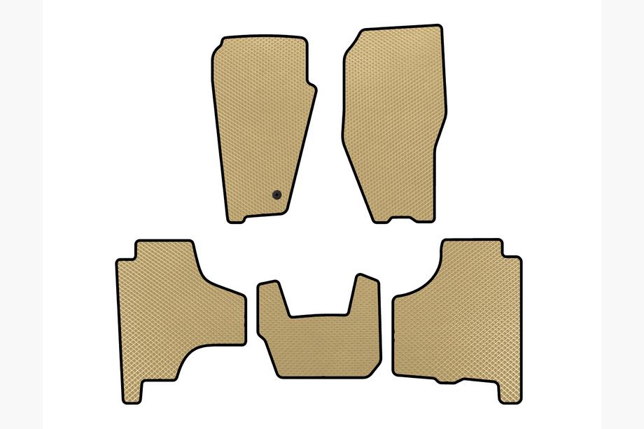 Dodge Nitro 2006-2011 Tapis de sol EVA (Beige) Image