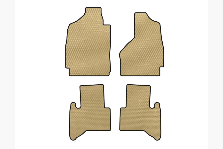 Dodge RAM (DR/DH/D1/DC/DM) 2002–2009 Tapis de sol EVA (2002-2009, Beige) Image