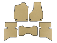 Dodge RAM (DS/DJ/D2) 2009–2024 Tapis de sol EVA (2009+, 5 places/Double Cabine, Beige) photo 1