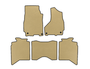 Dodge RAM (DS/DJ/D2) 2009–2024 Tapis de sol EVA (2013+, 5 places, Beige) photo 1