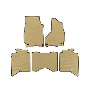 Tapis de sol EVA (2013+, 5 places, Beige) Dodge RAM (DS/DJ/D2) 2009–2024