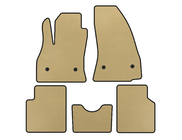 Fiat 500/500L 2013-2022 Tapis de sol EVA (pour 500L, Beige) photo 1