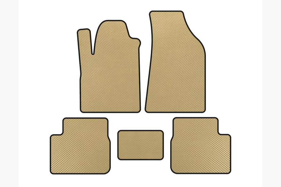 Fiat Bravo 2008-2016 Tapis de sol EVA (Beige) Image