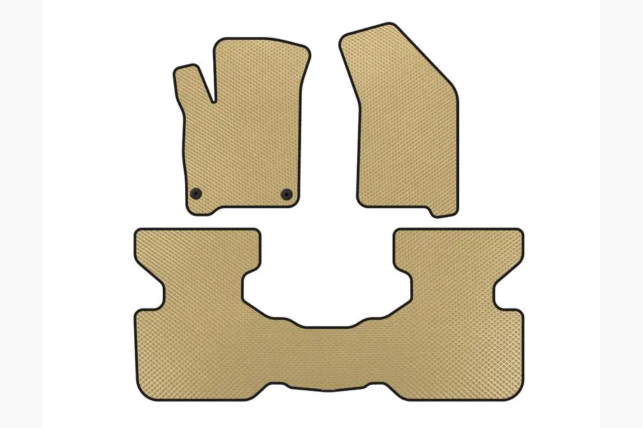 Fiat Freemont 2011-2016 Tapis de sol EVA (2011-2016, Beige) Image