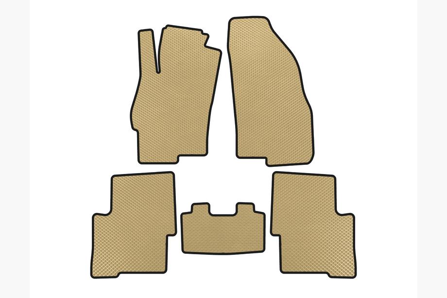 Fiat Linea 2006-2018 Tapis de sol EVA (SD, Beige) Image
