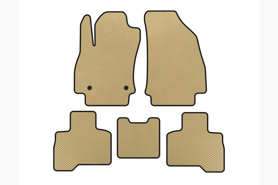 Fiat Fiorino/Qubo 2008-2024 Tapis de sol EVA (Pour Qubo 2008-2016, Beige) Image