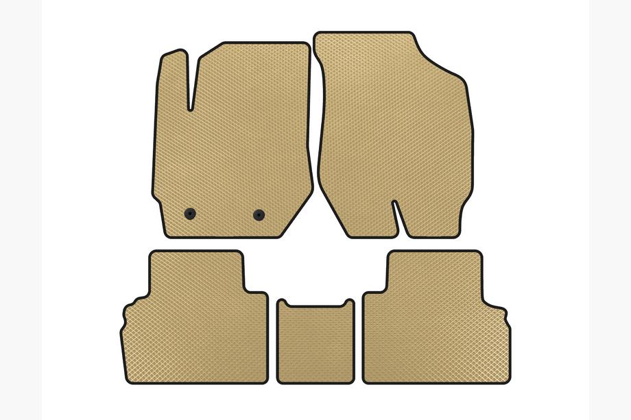 Ford Escape 2008-2013 Tapis de sol EVA (Beige) Image