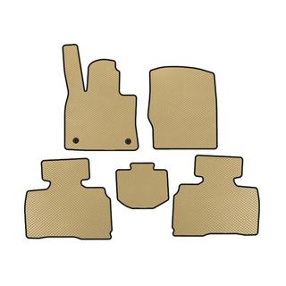 Tapis de sol EVA (2 Rangées, 7 Places, Beige)