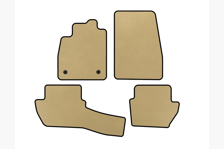 Ford Fiesta 2017- Tapis de sol EVA (Beige) Image