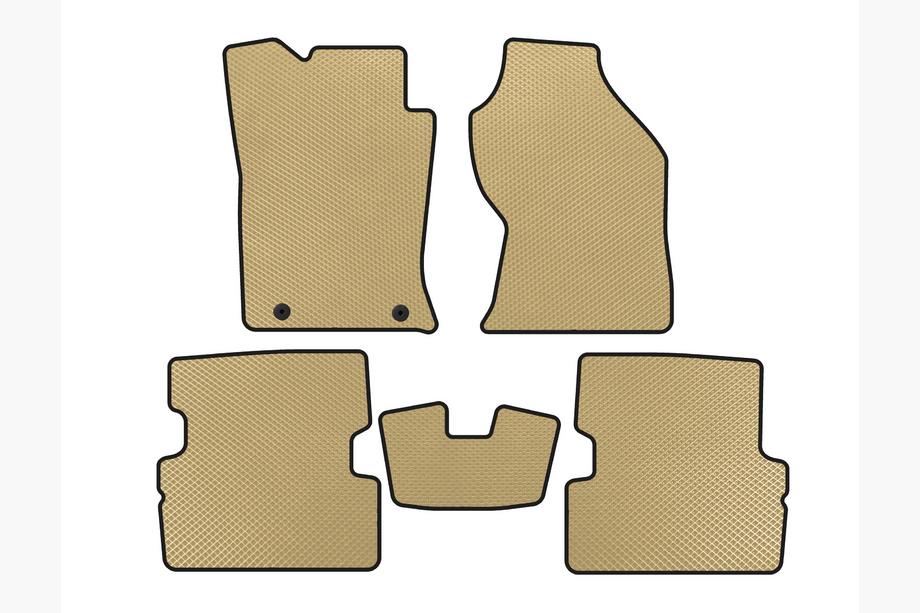 Ford Focus I 1998-2005 Tapis de sol EVA (2001-2005, SW, Beige) Image