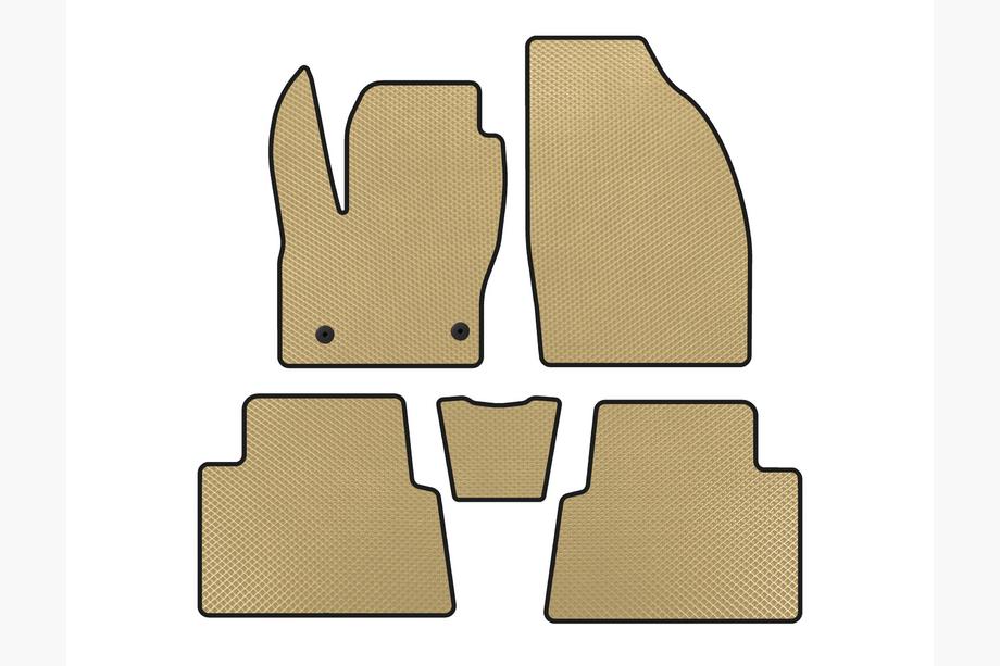 Ford Kuga 2008-2013 Tapis de sol EVA (Beige) Image