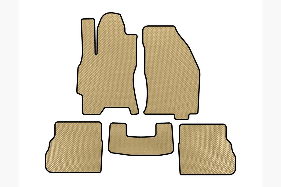 Ford Mondeo 1996-2001 Tapis de sol EVA (SD, Beige) Image