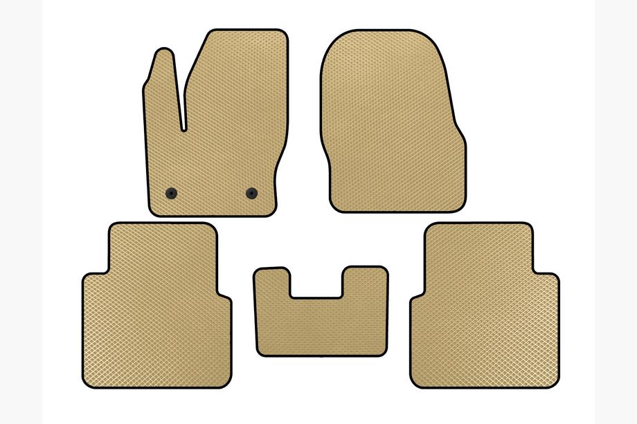 Ford Connect 2014-2021 Tapis de sol EVA (Beige) Image