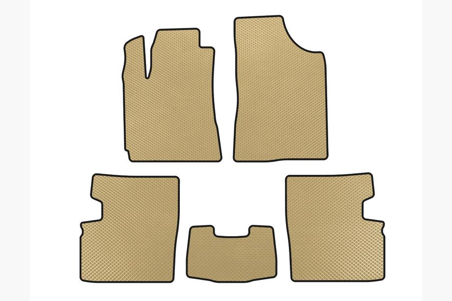 Geely Emgrand EC7 2009- Tapis de sol EVA (2009-2014, HB, 5 Portes, Beige) Image