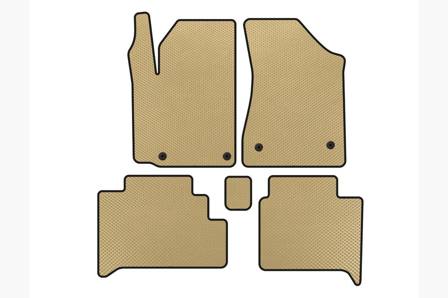 Geely GC-5 2010-2015 Tapis de sol EVA (HB, Beige) Image