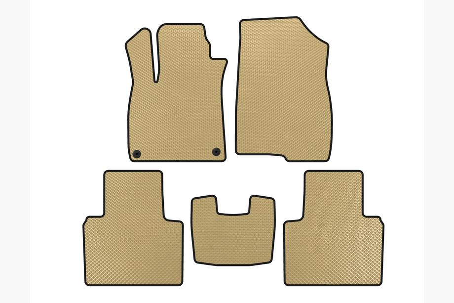 Honda Accord X 2017-2022 Tapis de sol EVA (SD, Beige) Image