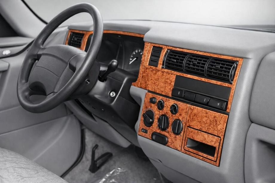 Volkswagen T4 Transporter 1990-2003 Couvre tableau de bord (1996-1999) Bois Photo 6
