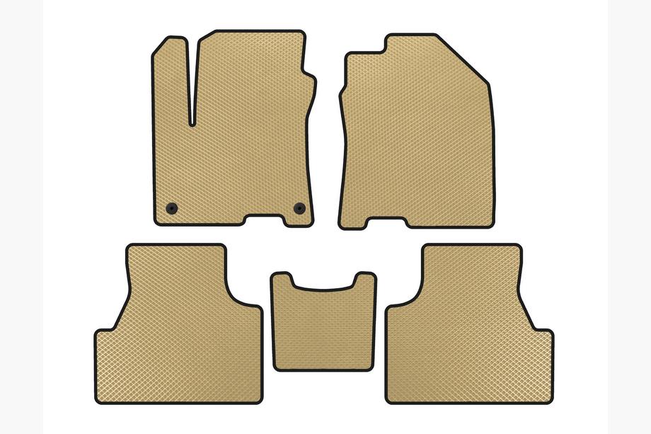 Hyundai Encino EV 2019- Tapis de sol EVA (2019-2020, Électrique, Beige) Image