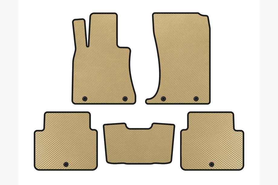 Hyundai Genesis DH 2013-2016 Tapis de sol EVA (SD, Beige) Image