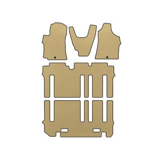 Tapis de sol EVA (habitacle complet, Beige) Hyundai H300, H1, Starex 2008-2020
