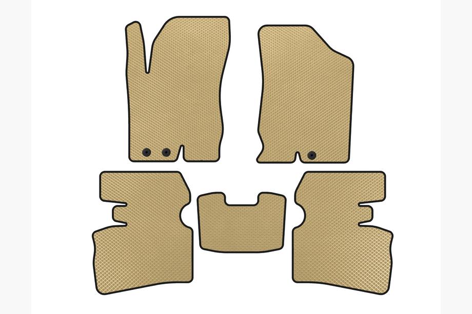 Hyundai I-30 2007-2011 Tapis de sol EVA (SW, Beige) Image