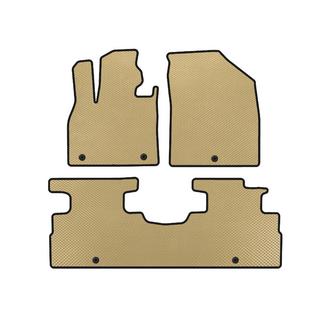 Tapis de sol EVA (2 Rangées, 7 Places, Beige)