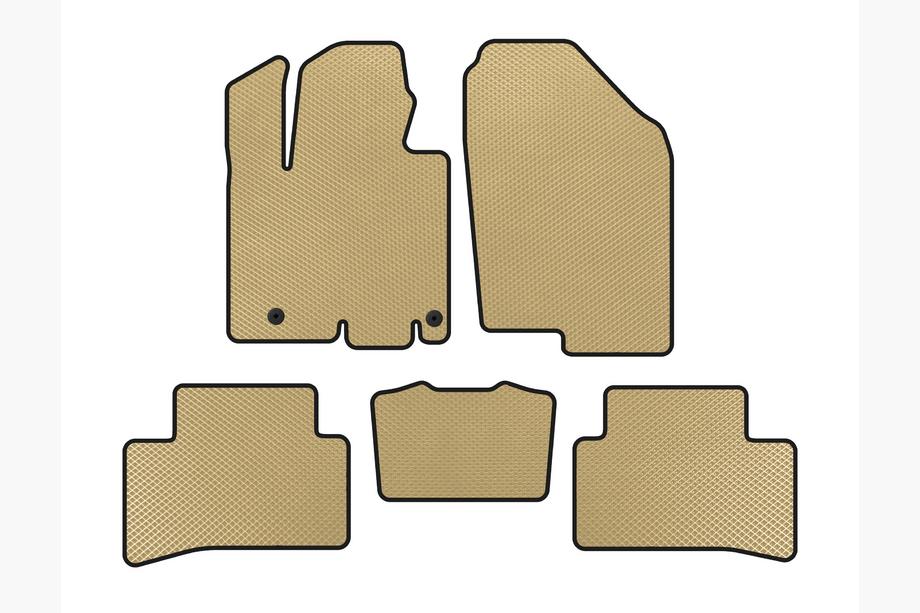 Hyundai Tucson NX4 2021- Tapis de sol EVA (Beige) Image