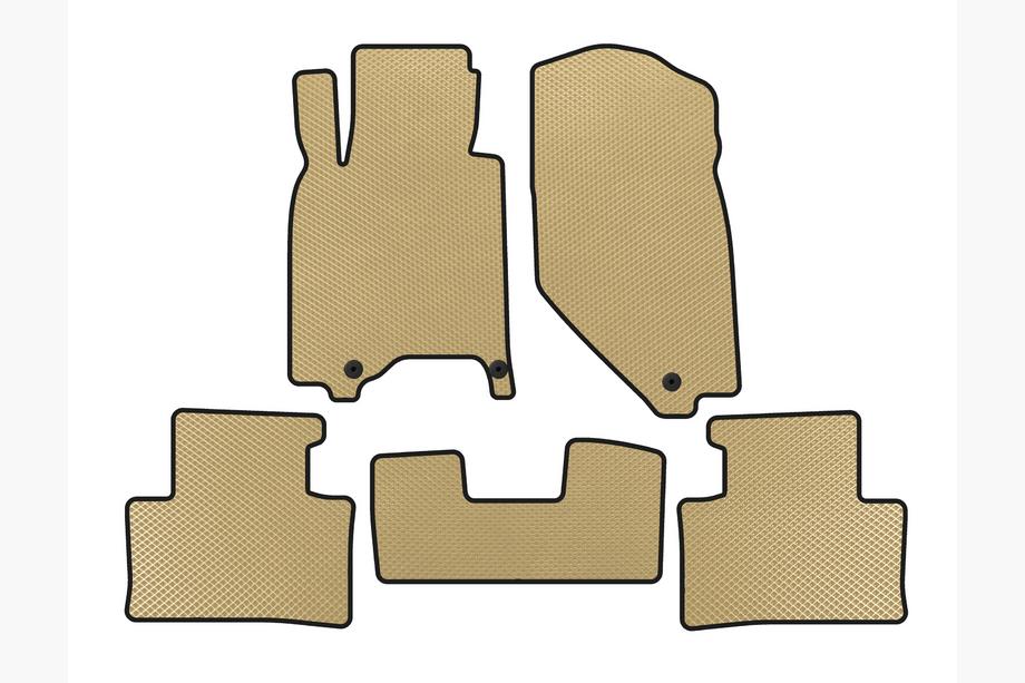Infiniti G25/G35/37 (V36/CV36) 2006-2015 Tapis de sol EVA (G37 X, SD, Beige) Image