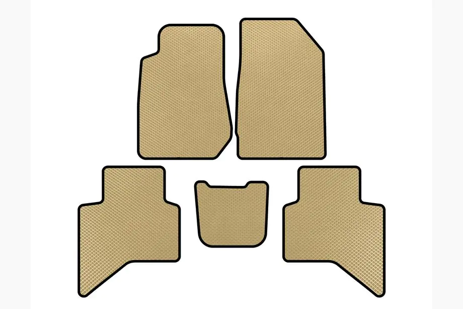 Isuzu D-Max 2019- Tapis de sol EVA (Beige) Image