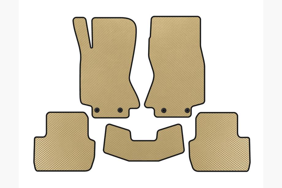 Jaguar S-Type 1999-2008 Tapis de sol EVA (Beige) Image
