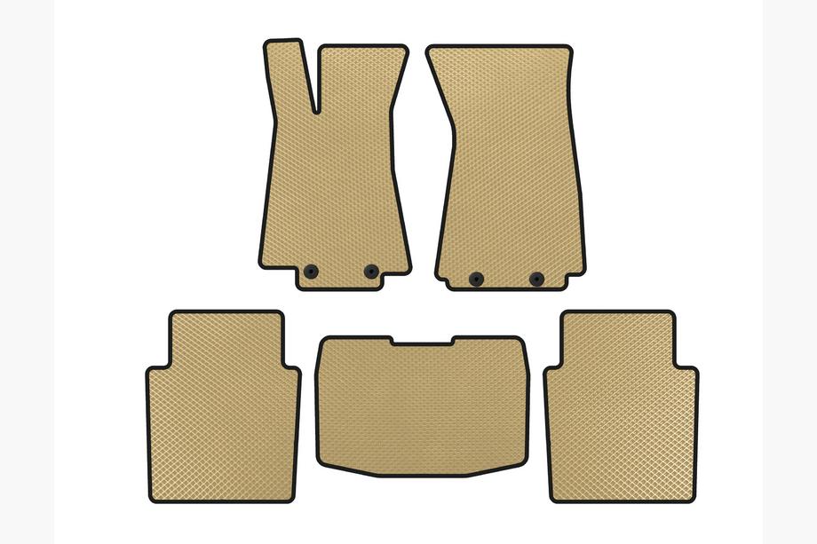 Jaguar XJ 2003-2009 Tapis de sol EVA (SD, Beige) Image