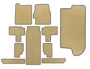 Kia Carnival 2002-2013 Tapis de sol EVA (habitacle complet, Beige) photo 1