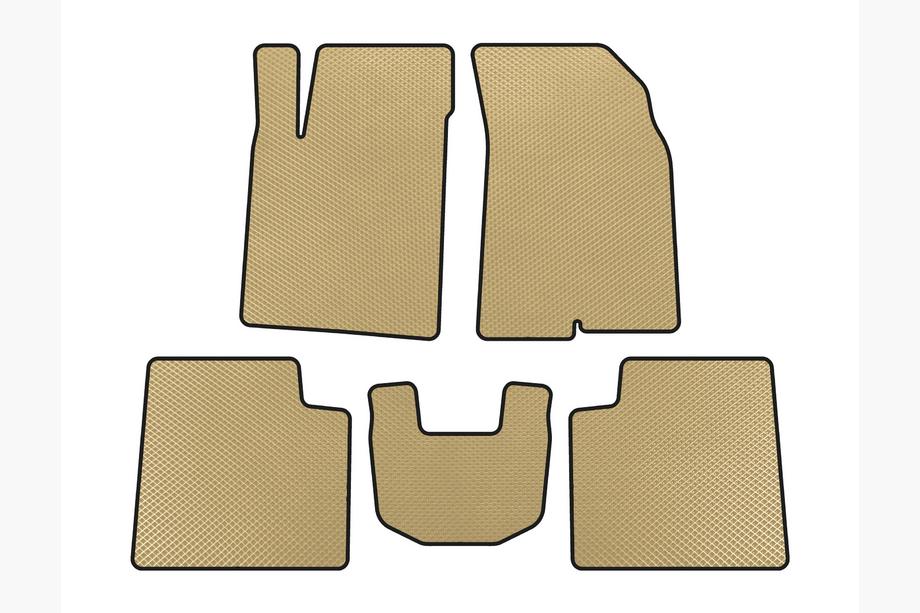 Kia Opirus 2003-2010 Tapis de sol EVA (Beige) Image