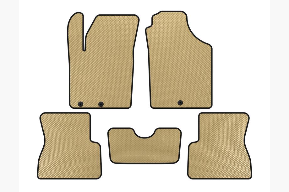 Kia Picanto 2011-2016 Tapis de sol EVA (Beige) Image