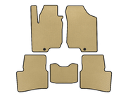 Kia Ceed 2007-2012 Tapis de sol EVA (HB, 3 Portes, Beige) photo 1