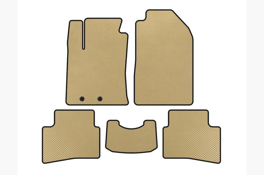 Kia Stonic 2017- Tapis de sol EVA (2017-2019, Beige) Image