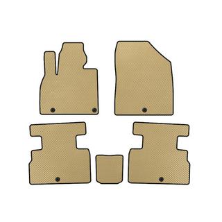 Tapis de sol EVA (2 Rangées, 7 Places, Beige)