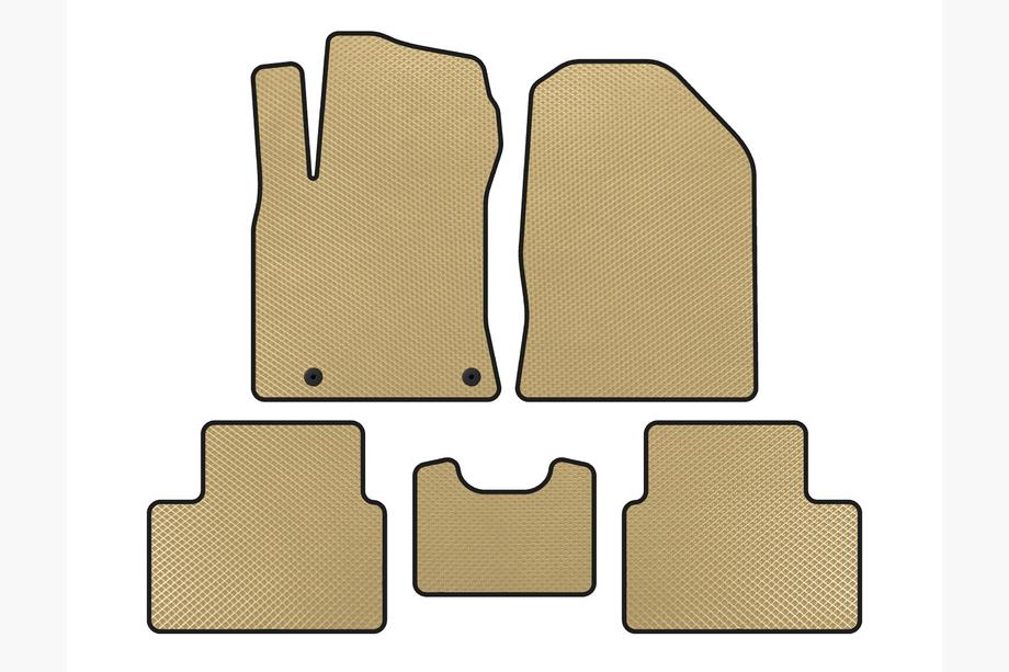 Kia Cerato 4 2019- Tapis de sol EVA (Beige) Image