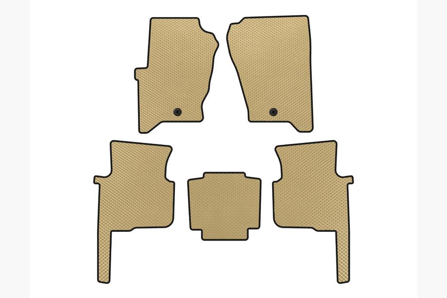 Land Rover Discovery III 2004–2009 Tapis de sol EVA (Beige) Image