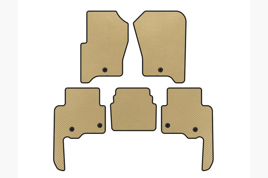 Land Rover Discovery IV 2009-2017 Tapis de sol EVA V2 (Beige) Image