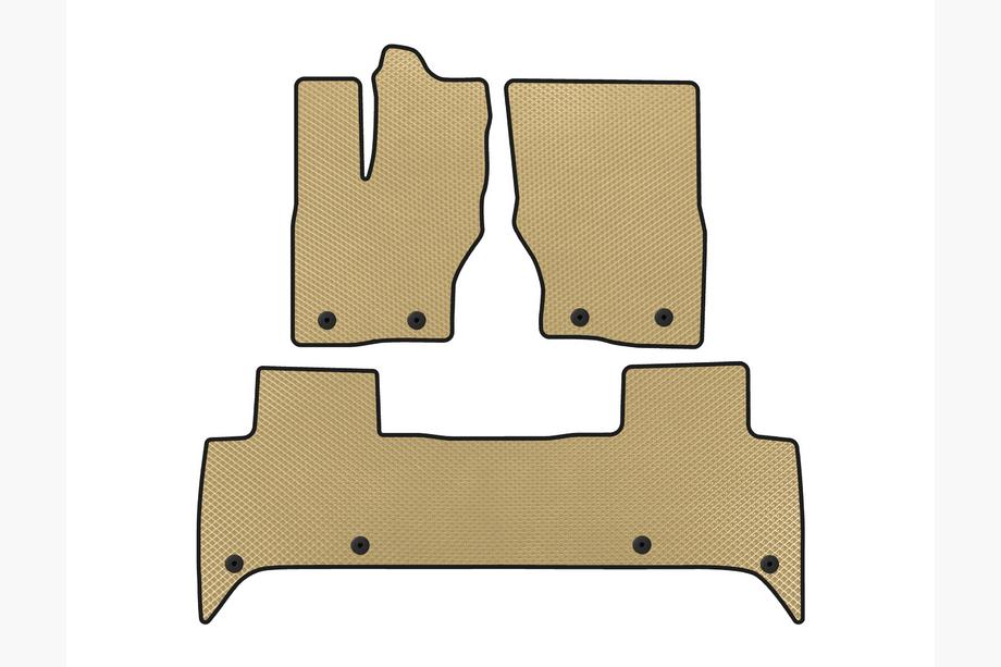 Land Rover Discovery V 2017- Tapis de sol EVA (5 places, Beige) Image