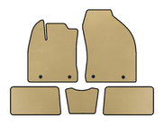 Lexus CT200H 2011-2022 Tapis de sol EVA (HB, Hybride, Beige) photo 1