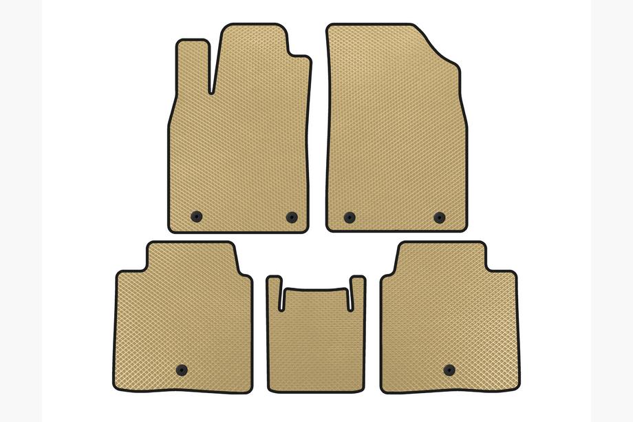 Lexus ES 2012-2018 Tapis de sol EVA (SD, Hybride, Beige) Image