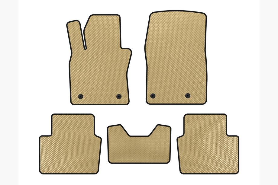 Mazda 3 2019- Tapis de sol EVA (HB, Beige) Image