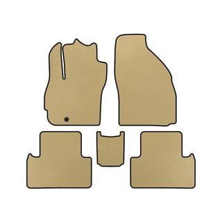 Tapis de sol EVA (2 Rangées, 7 Places, Beige)