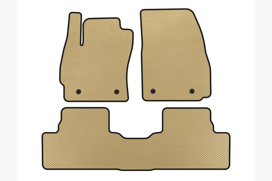 Mazda 5 2010-2018 Tapis de sol EVA (2 Rangées, Beige) Image