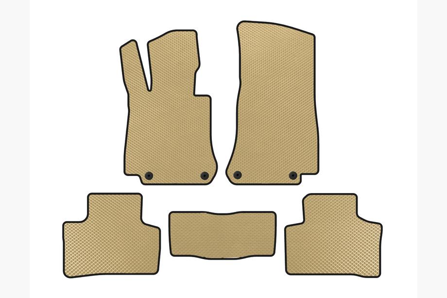 Mercedes EQC 2019-2023 Tapis de sol EVA (Beige) Image