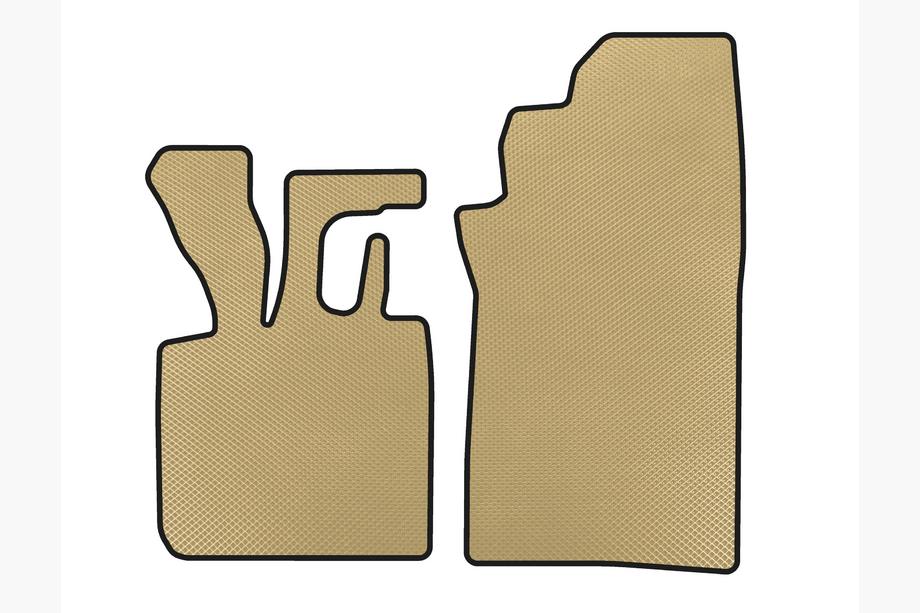 Smart 1998-2007 Tapis de sol EVA (1998-2003, Cabriolet, Beige) Image
